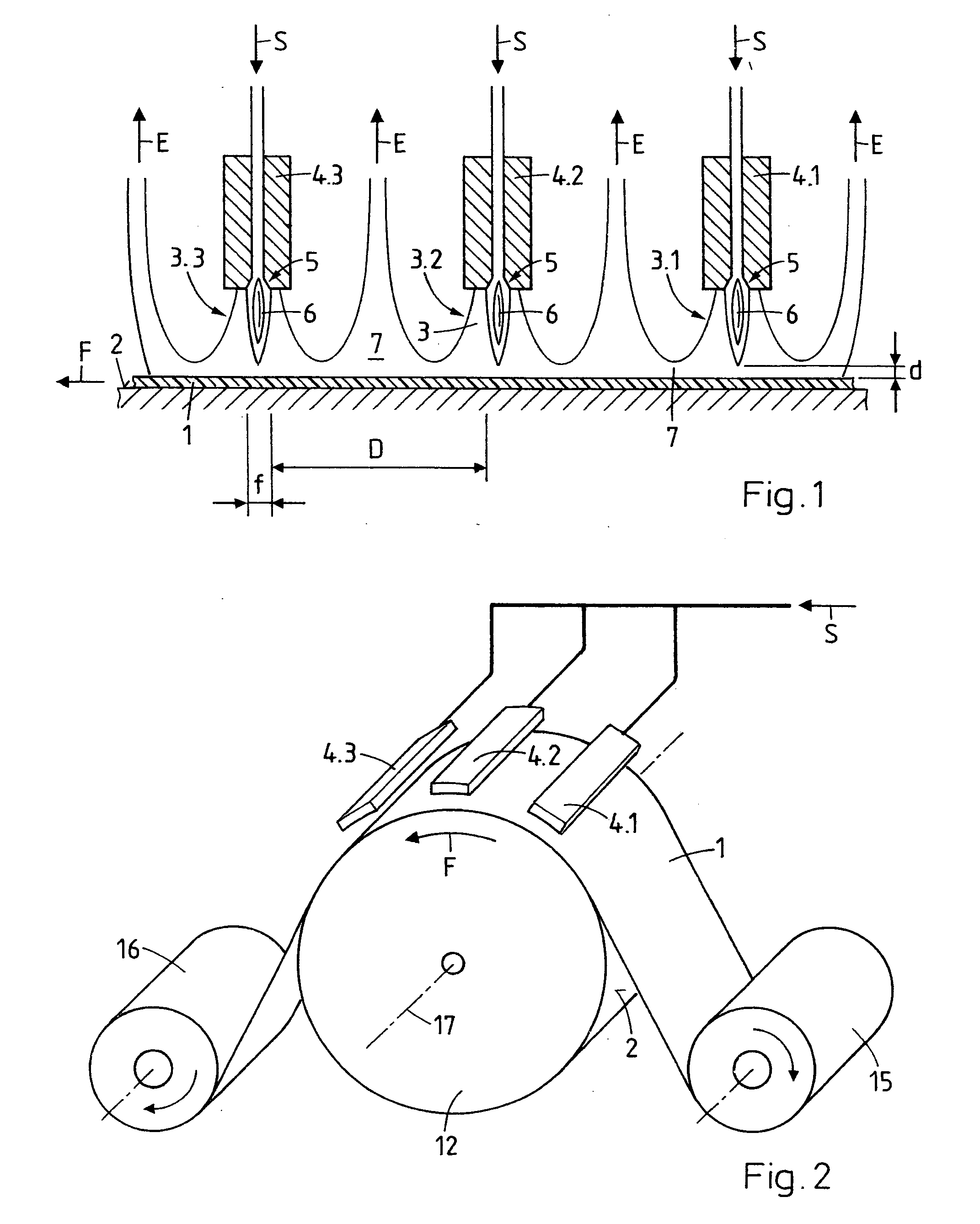 Method and device for coating a polymer film with an oxide layer