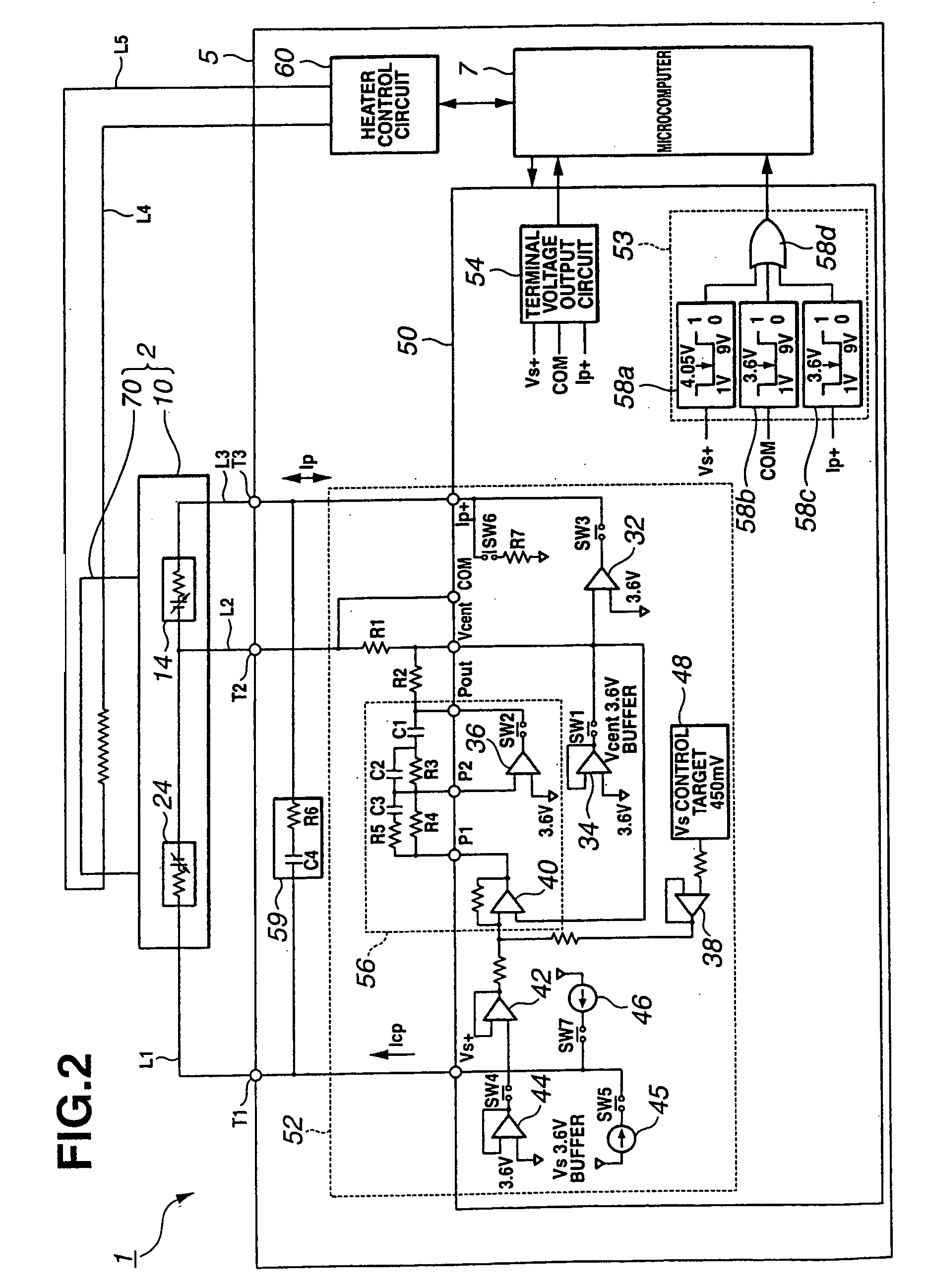 Abnormality diagnosis method and apparatus for gas concentration measuring device