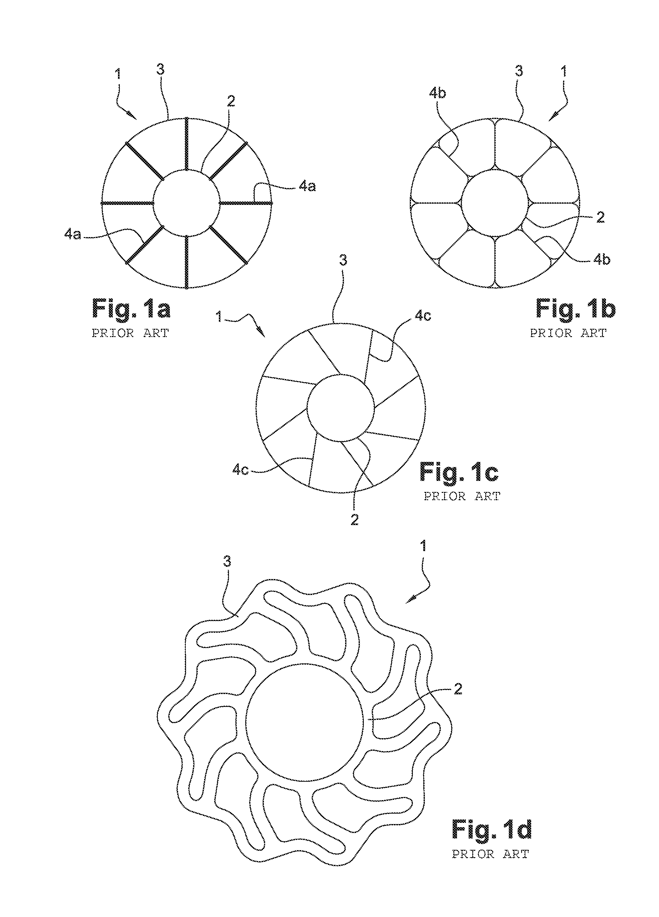 Dielectric structure that withstands compression