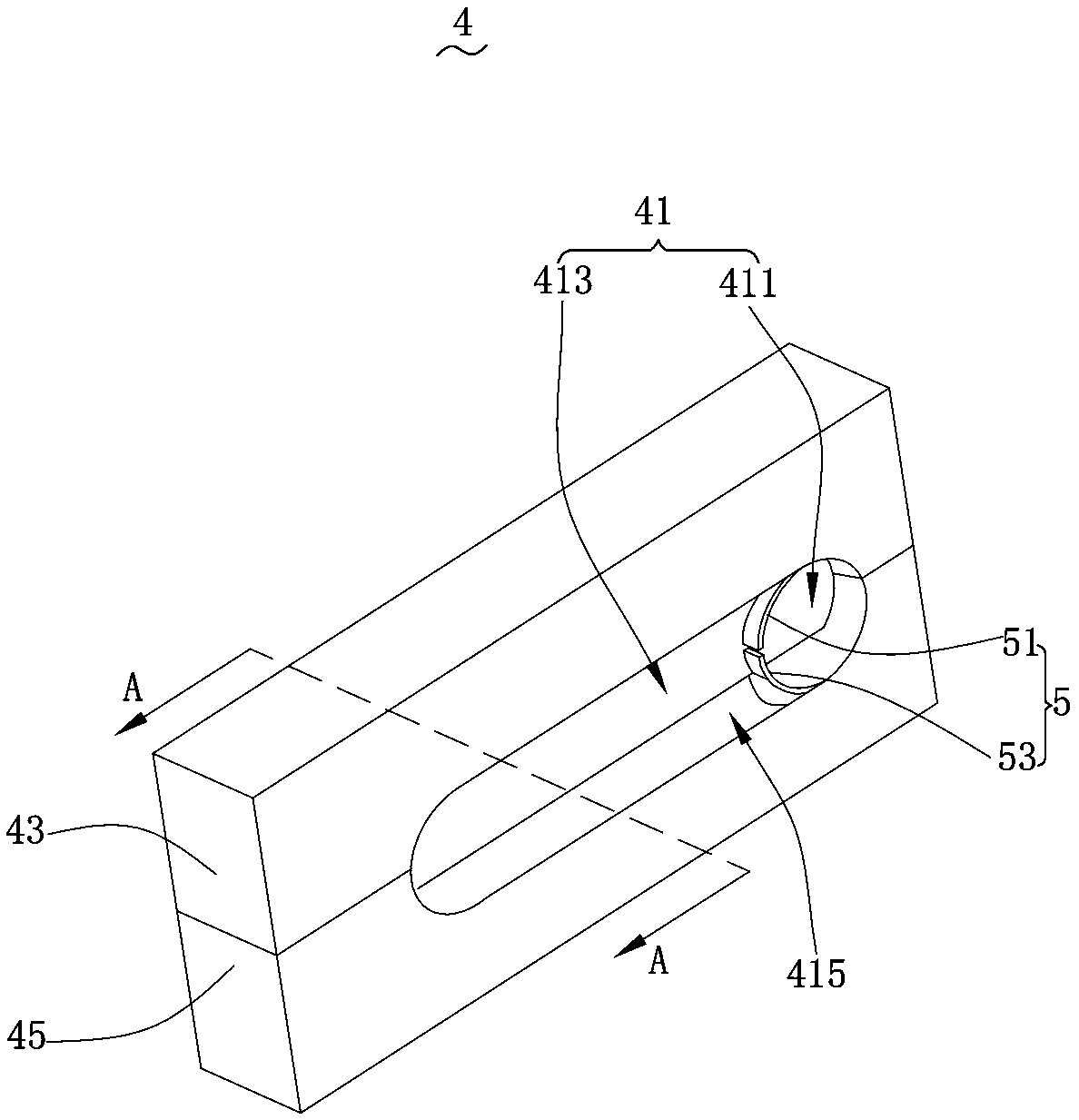 Automobile hinge structure and automobile adopting automobile hinge structure