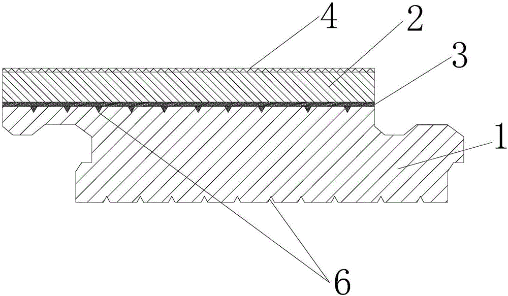 Multi-layer composite floor and production method thereof