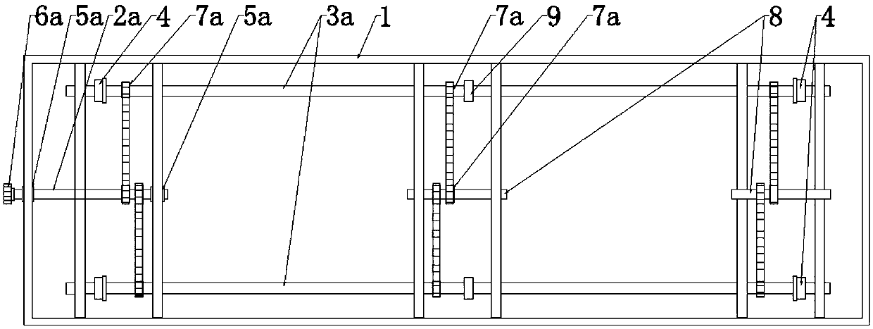 Compact shelving moving device