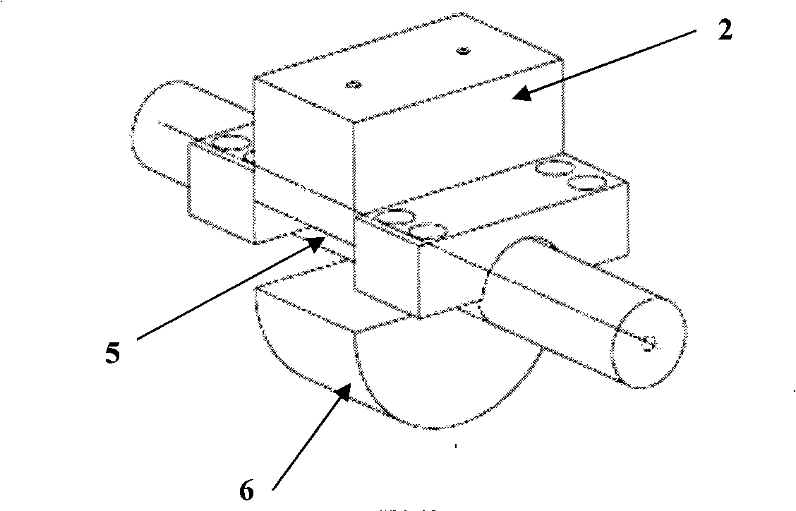 Pipes shaping limit curve test device for hydraulic bulging process