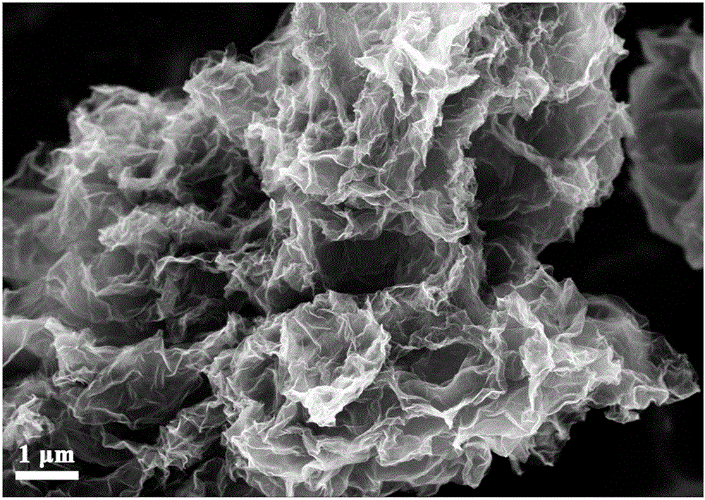 Preparation method of co-doped graphene gel by bonding of metal and nitrogen