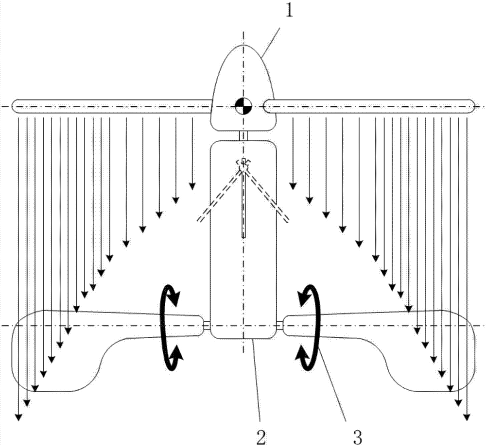 Straight-lifting aircraft