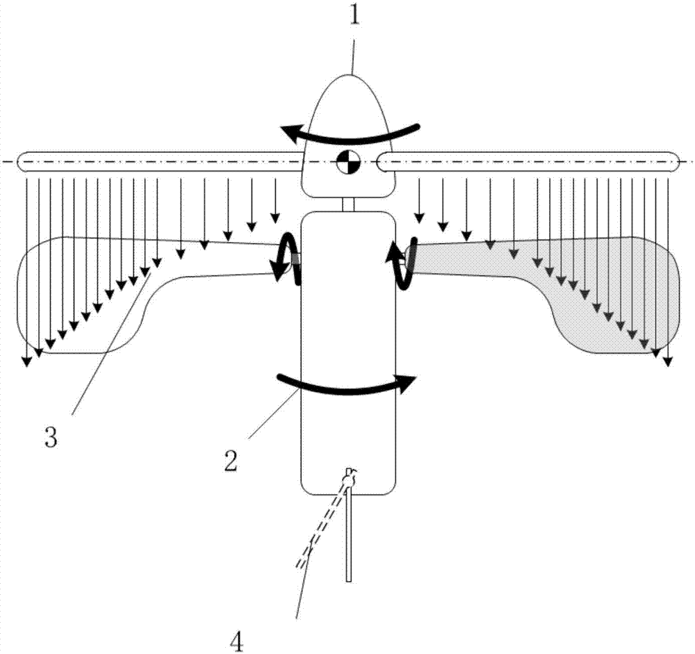 Straight-lifting aircraft