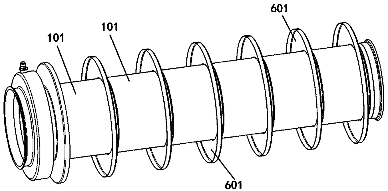 Micro-perforated resonant cavity muffling structure and noise-reduction muffler for auxiliary power units (APU)