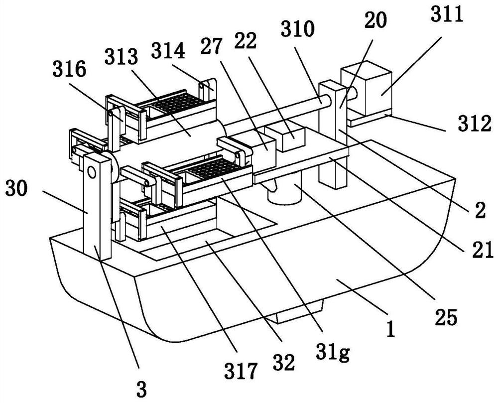 Integrated treatment method for sludge removal and sundry separation in riverway treatment