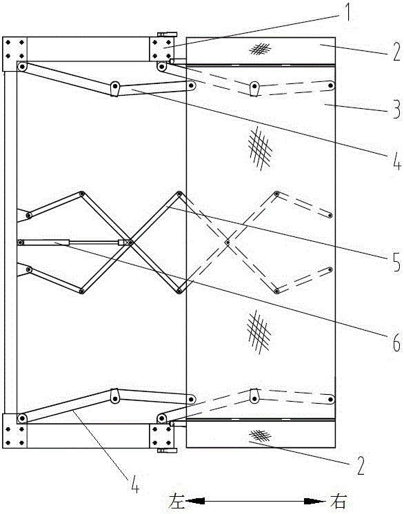 A double-layer three-dimensional parking garage