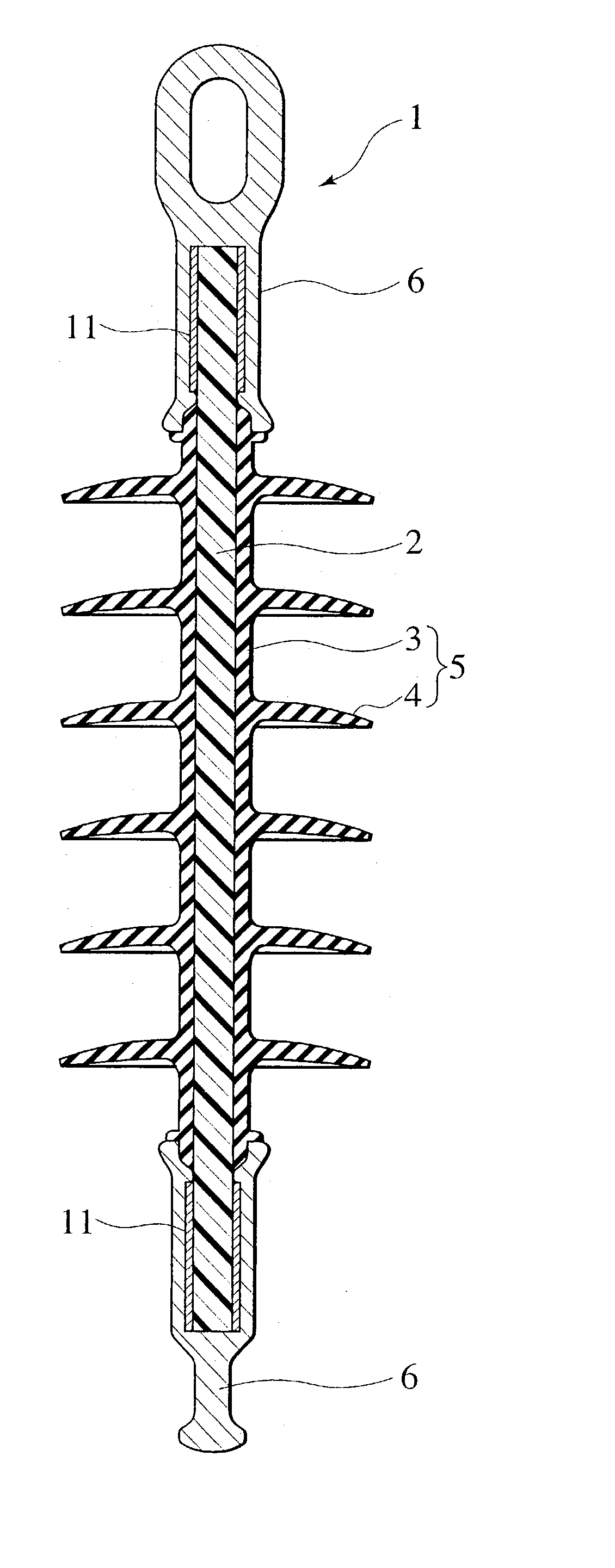 Method for joining core member and gripper in polymer insulator, and polymer insulator