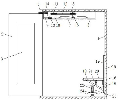 Functional small-space fitting room suitable for mother and infant crowds