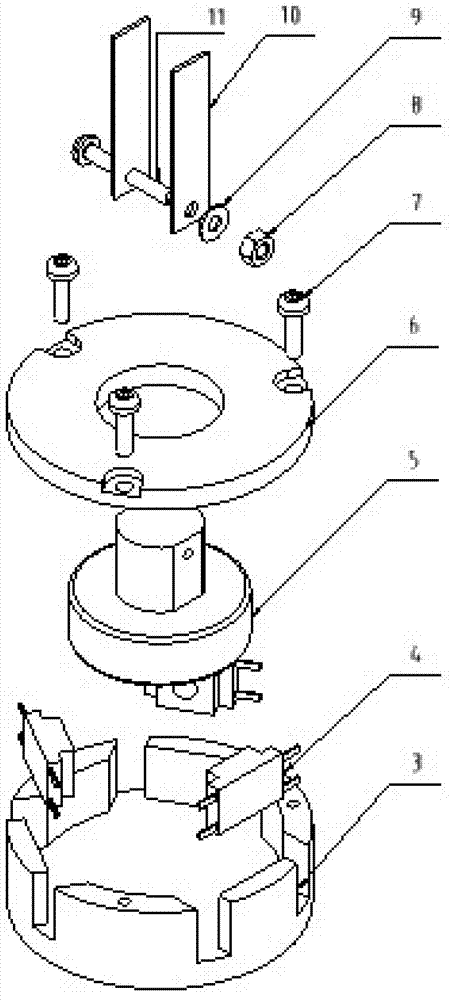 Device for measuring conduit interventional force and torque in cardiovascular interventional operation in real time