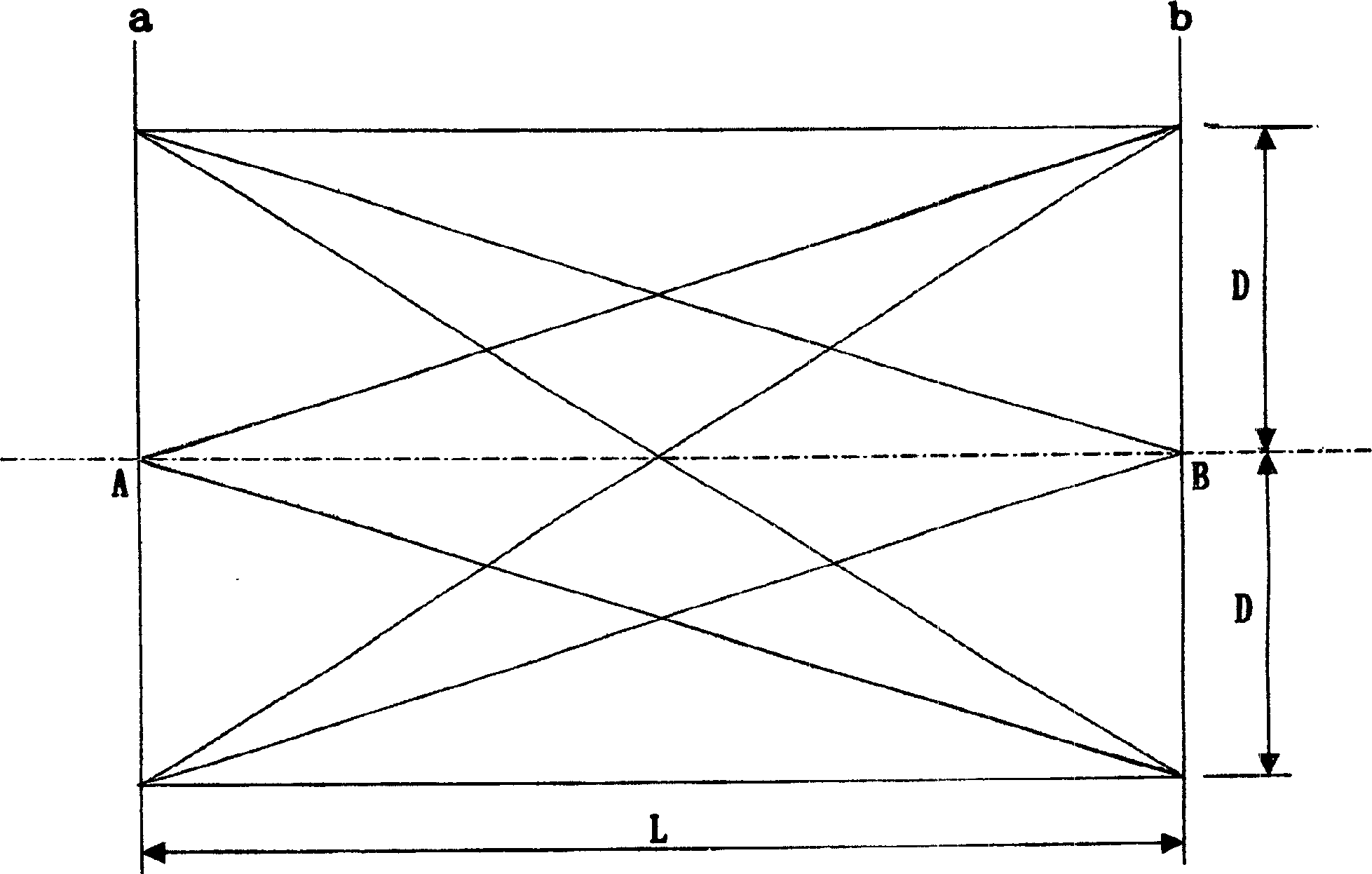 Large tubular structure piece platform scribing method