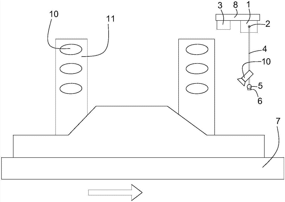 Servo cleaning device and method for automotive body painting production line