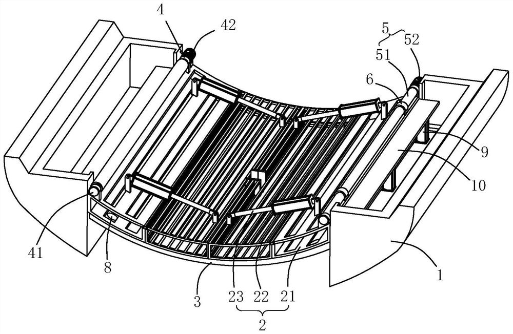 Rapid construction method adopting self-propelled inverted arch trestle