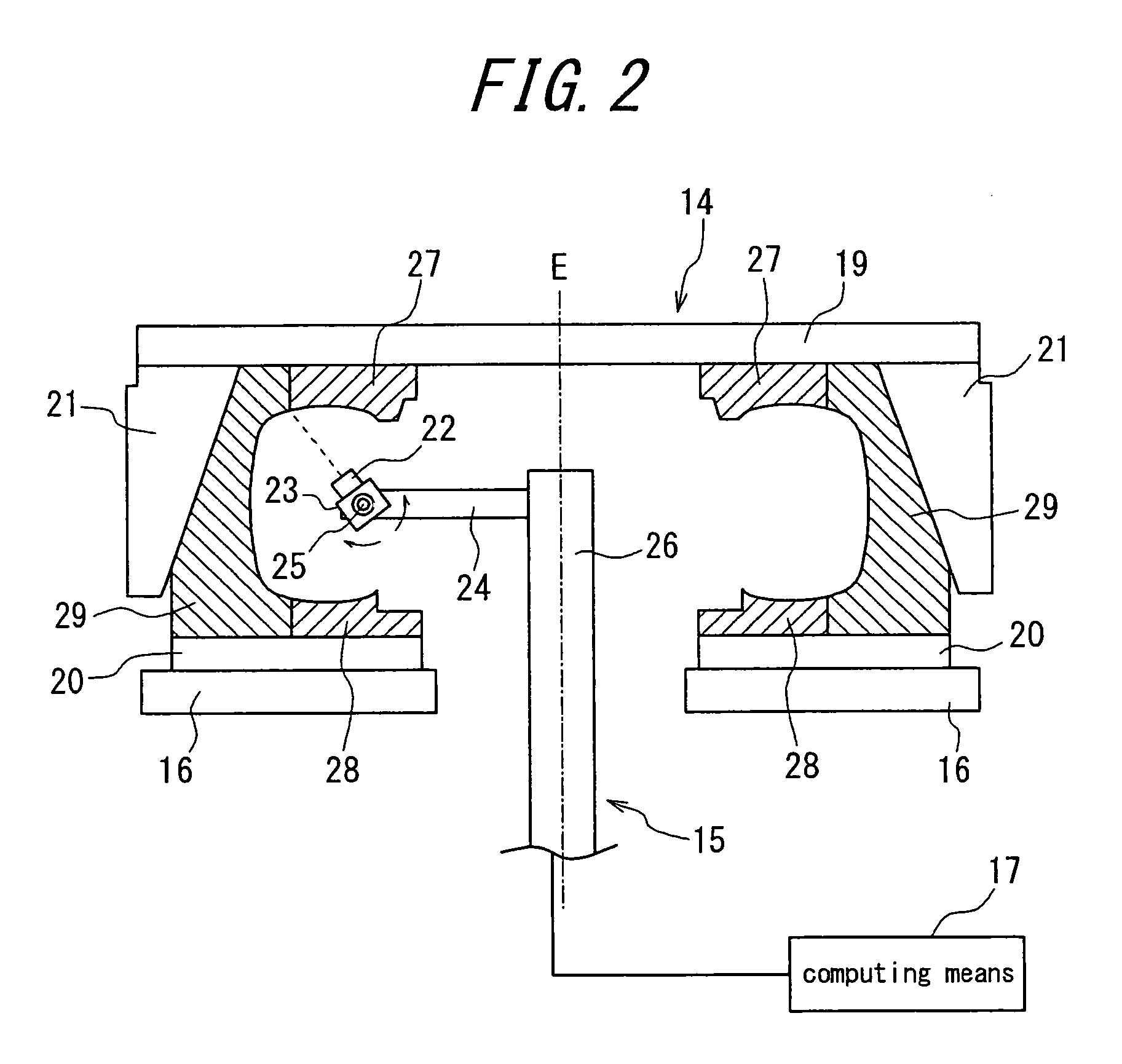 Device and method for generating reference geometric data for tire inspection