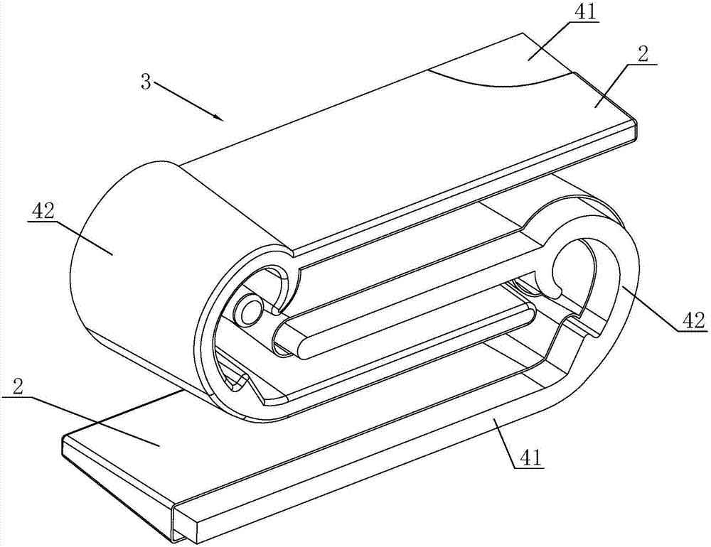 Magnetic suction impurity removal device