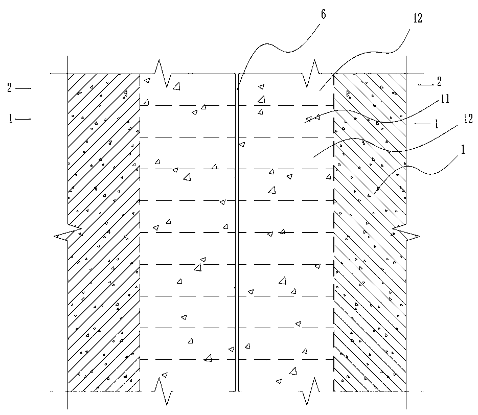 Local laminated slab connection joint and construction method thereof