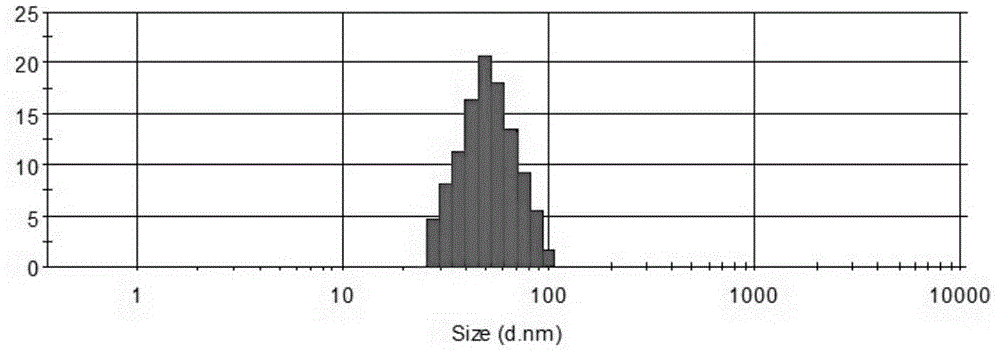 Oil-in-water type compound ceftriaxone nanoemulsion antimicrobial medicine