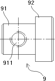 Method and device for measuring dynamic stiffness of griffe support connecting system of heald griffe