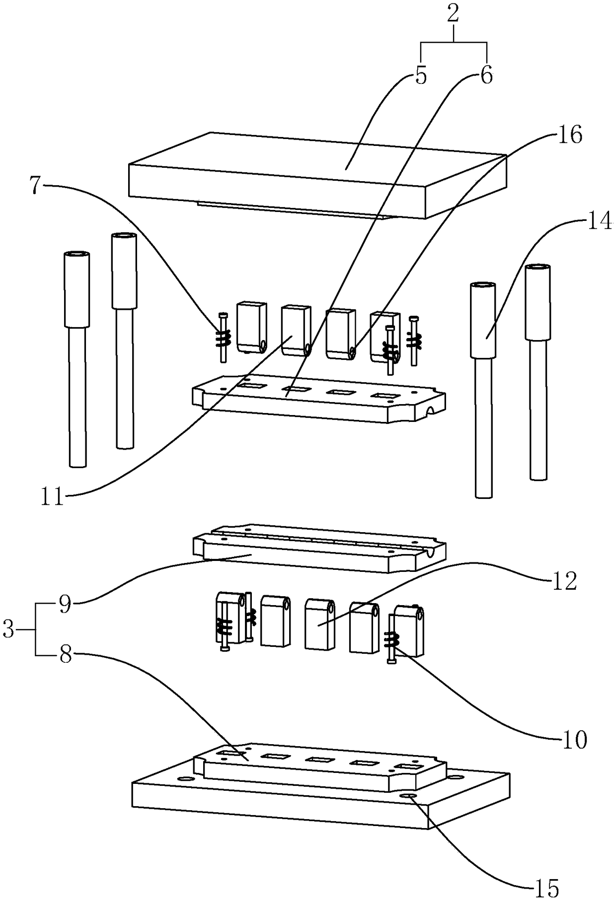 Copper strip sewing machine