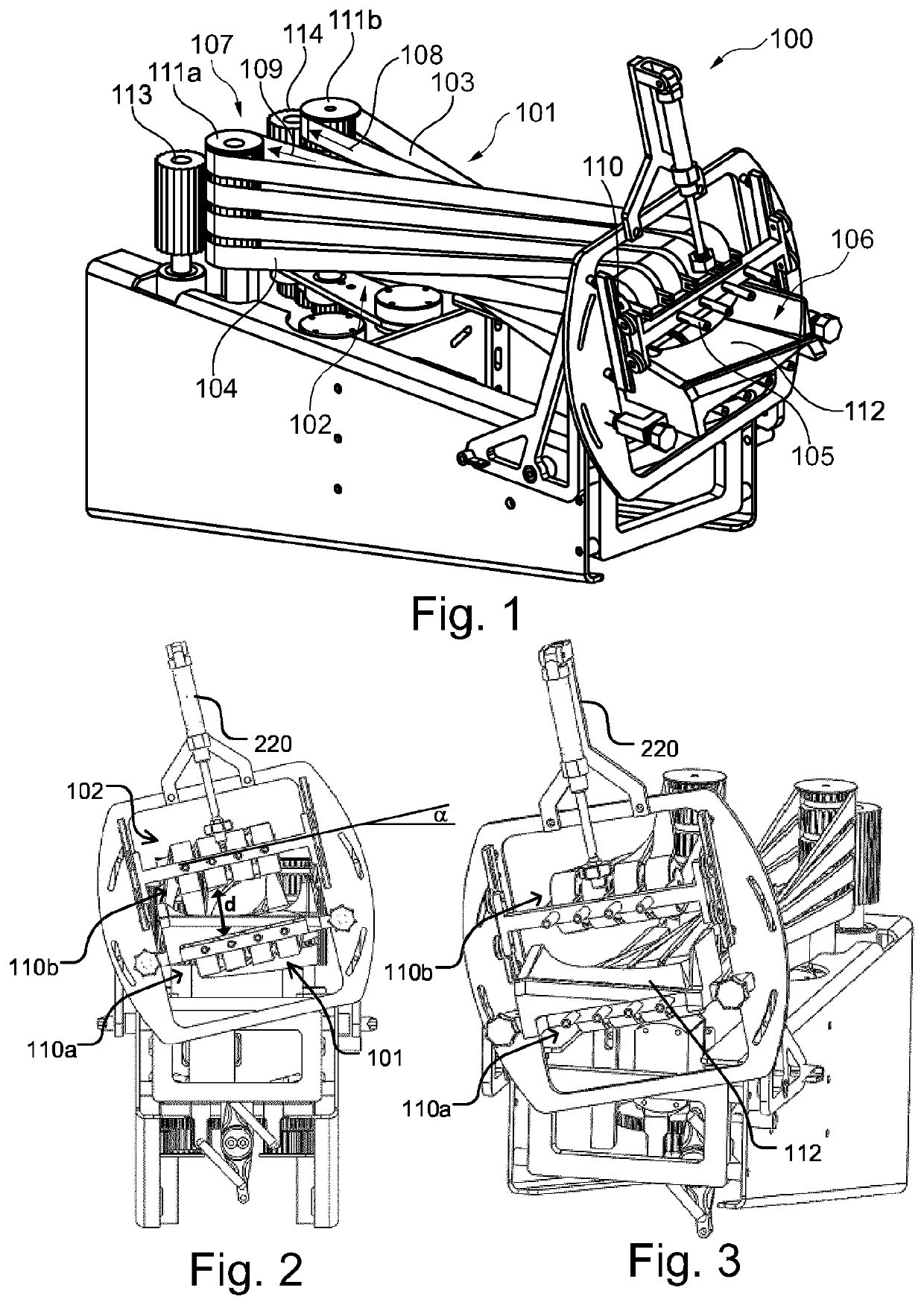 Infeed system for receiving and turning incoming food products prior to entering a processing machine