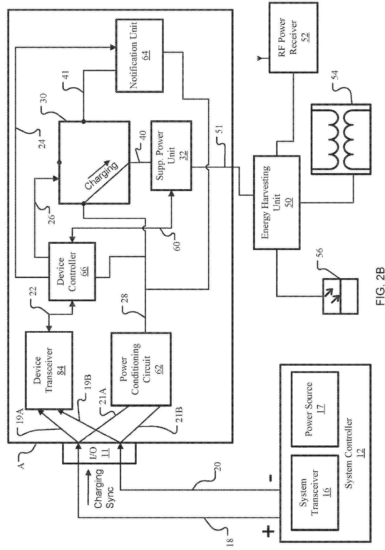 System and method for charging supplemental power units for alarm notification devices