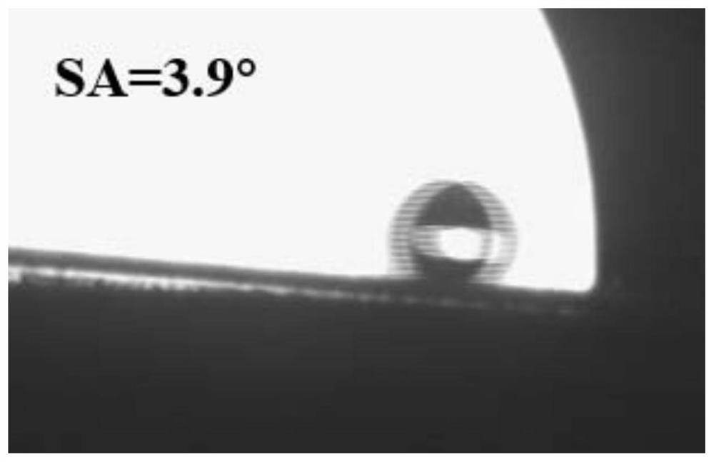 Oil-water separation structure with superhydrophobic/superoleophilic properties and its preparation method and application