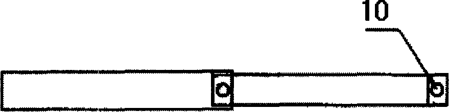 Support rotating undisturbed soil sampling device