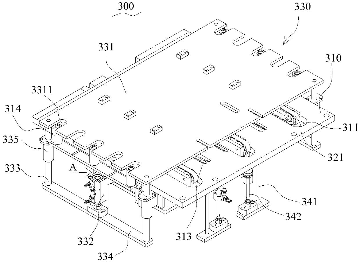 Code drilling workbench assembly and code drilling machine