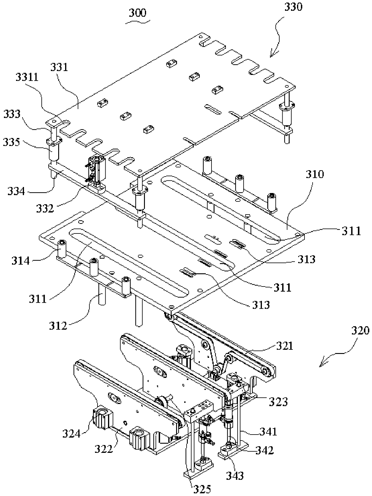 Code drilling workbench assembly and code drilling machine