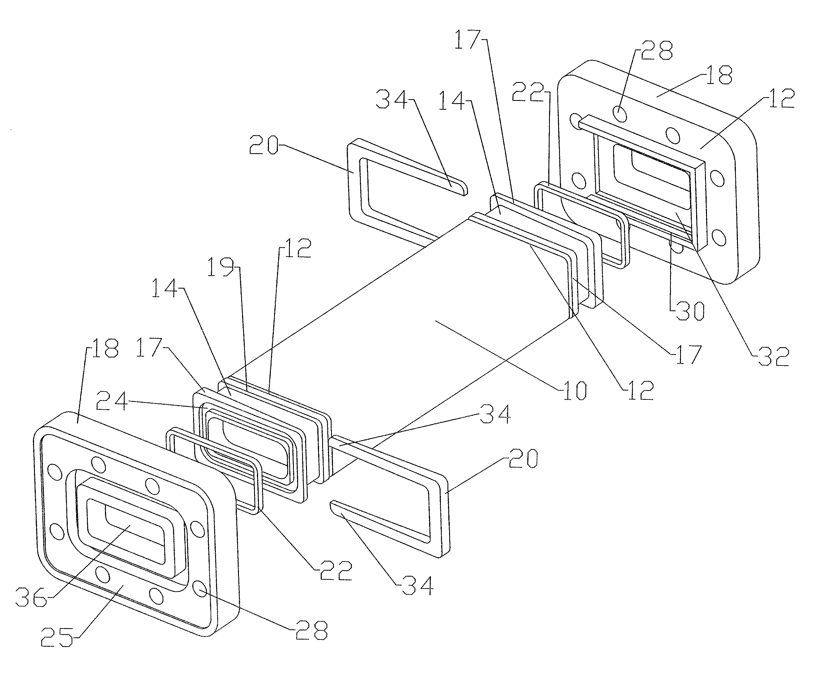 Universal waveguide interface adaptor