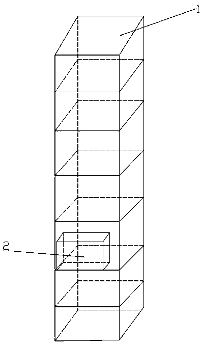 Stereo garage with robot and storing-fetching method