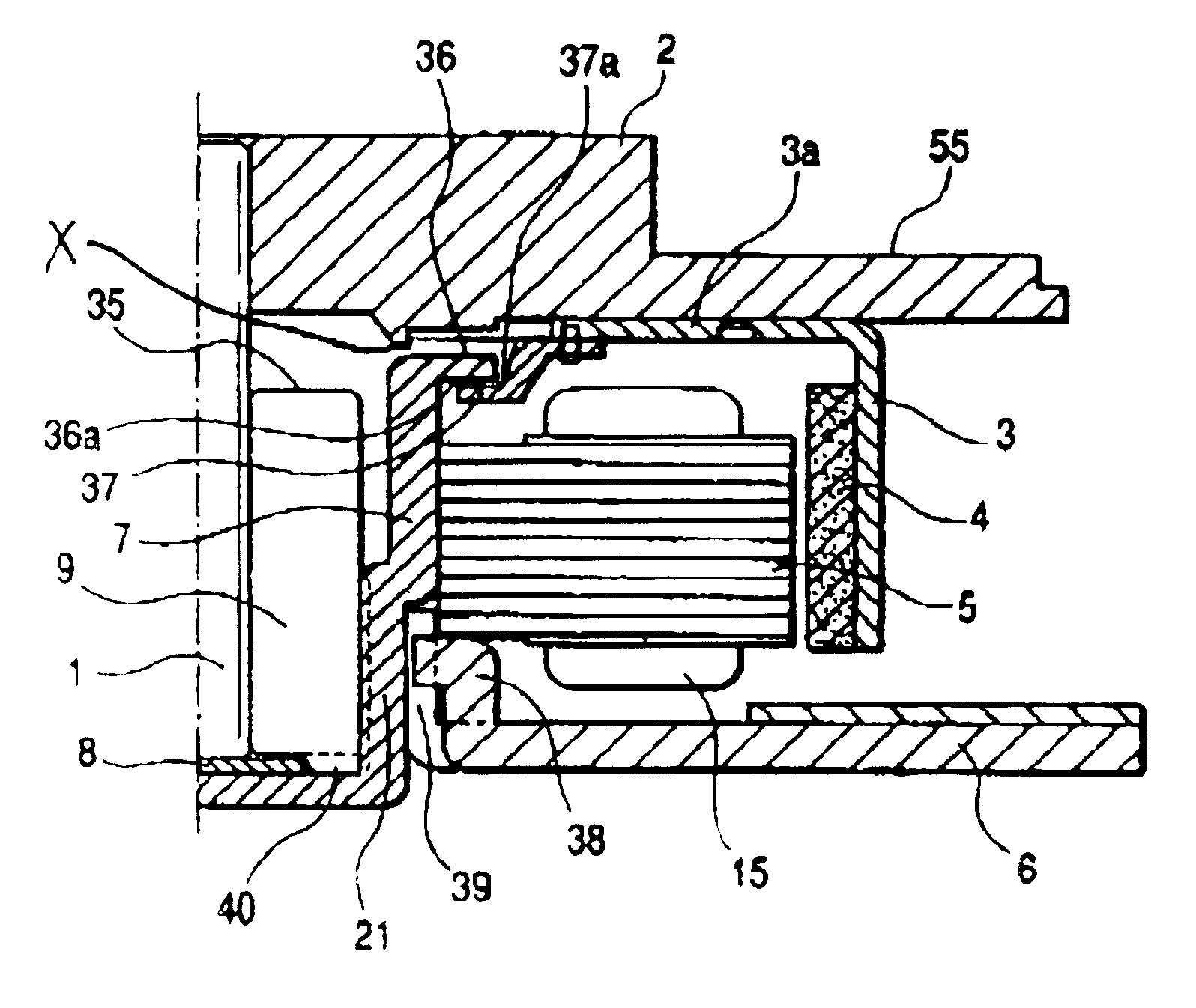 Hydrodynamic bearing unit