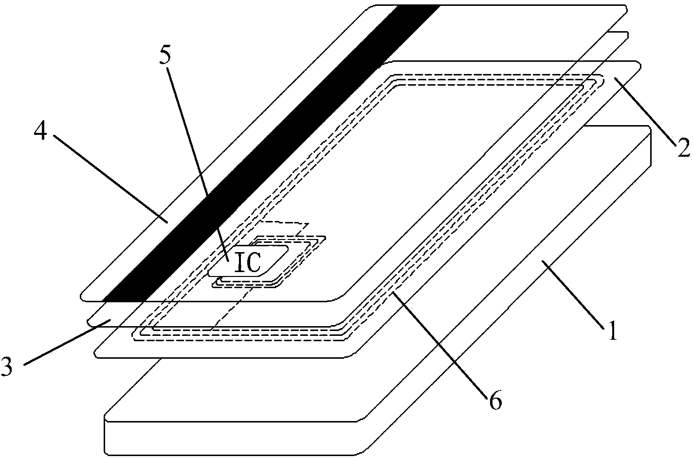 Double-interface metal intelligent chip card and manufacture method