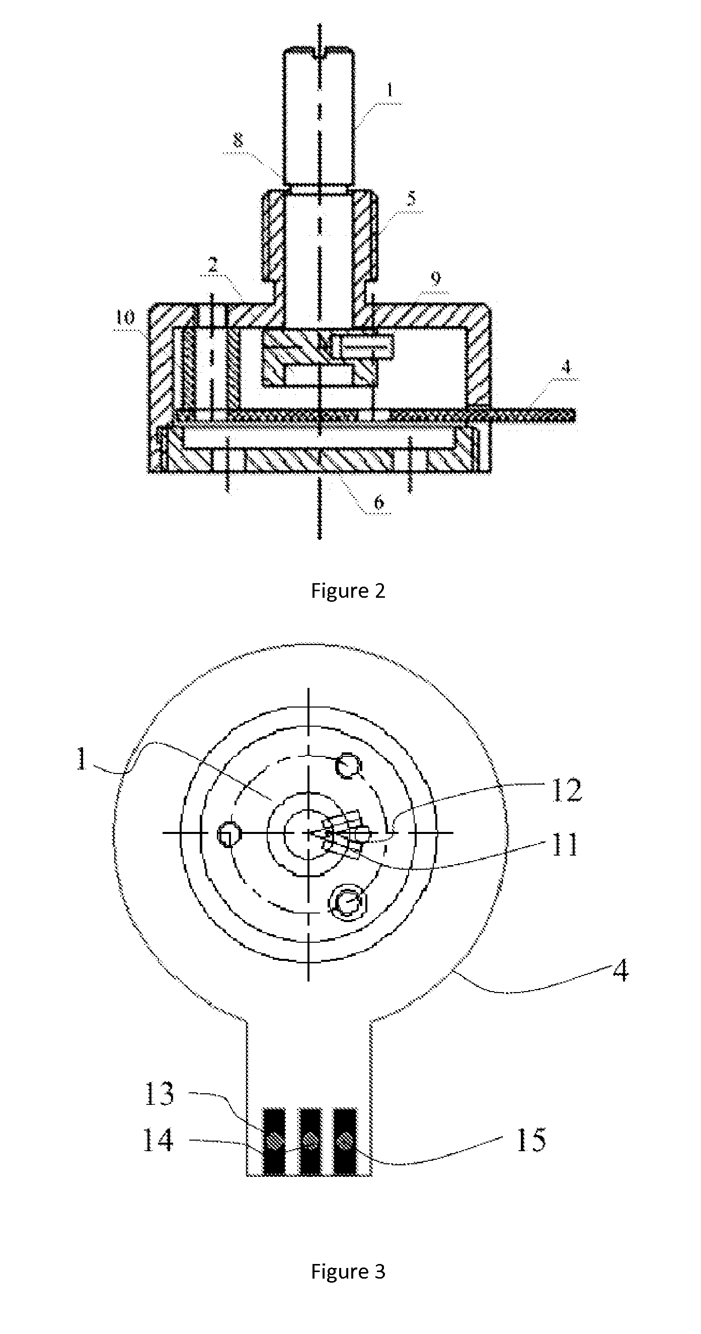 Non-contact potentiometer