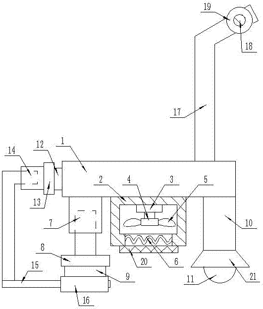 Floor-mopping device with rapid drying function for bathing pool