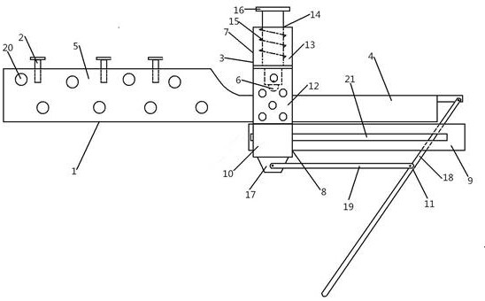 Cable stripping device