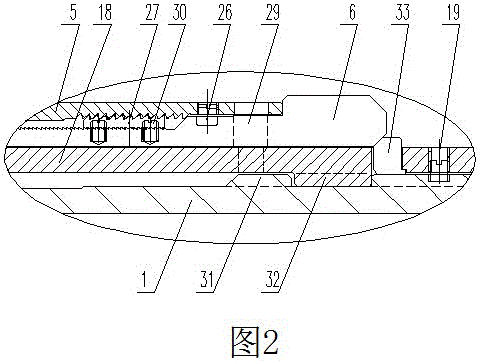 A slip packer with hydraulic setting and rotary unsealing