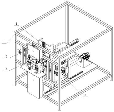 Inner and outer bag automatic thermal bonding device