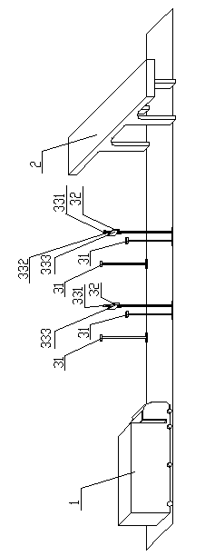 Bridge or tunnel anti-collision safety system