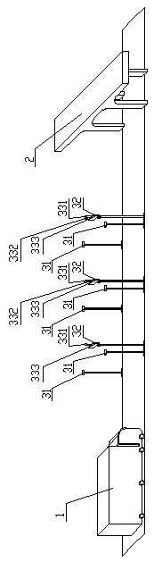 Bridge or tunnel anti-collision safety system