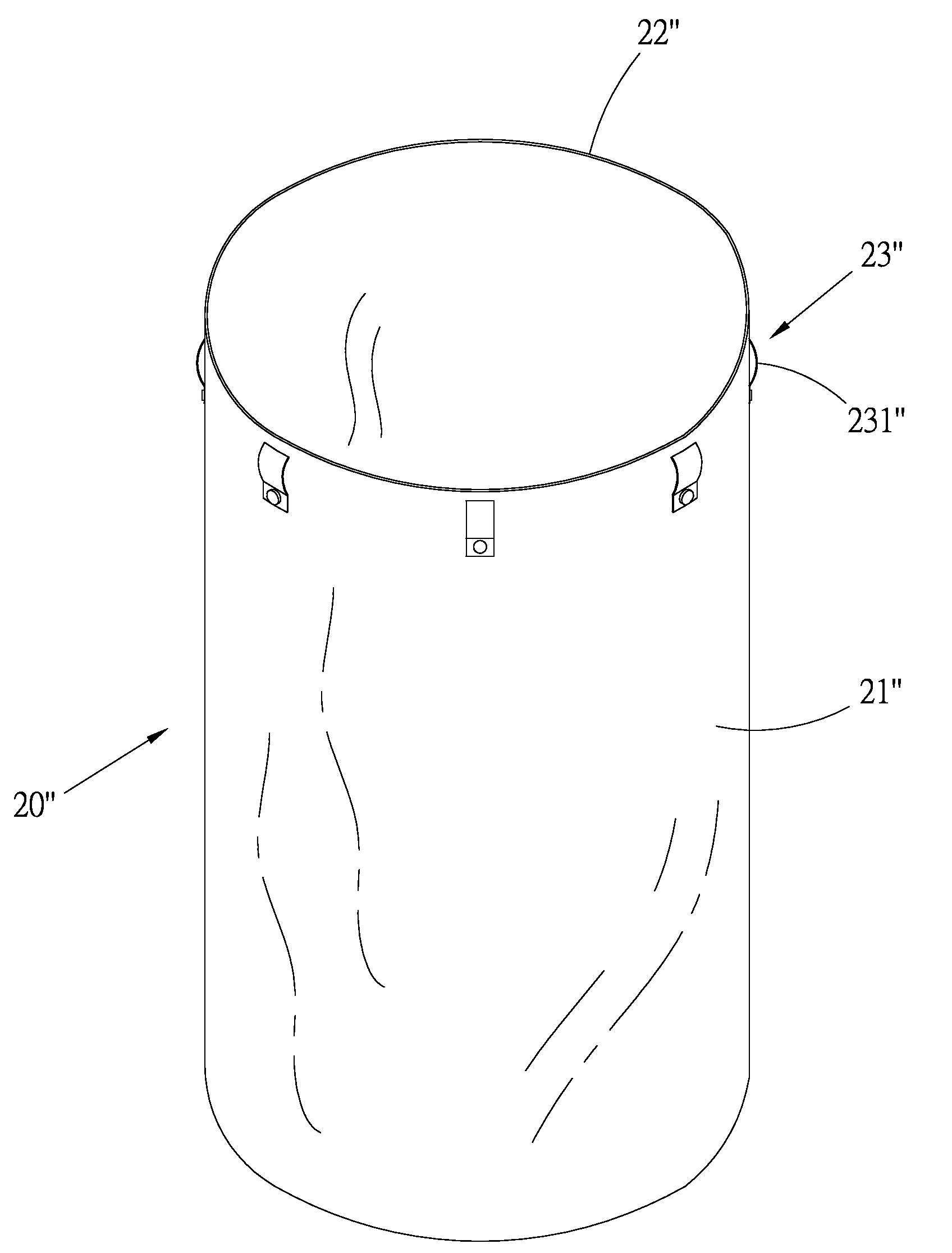 Dust bag structure easily fittable and connectable to a dust collector