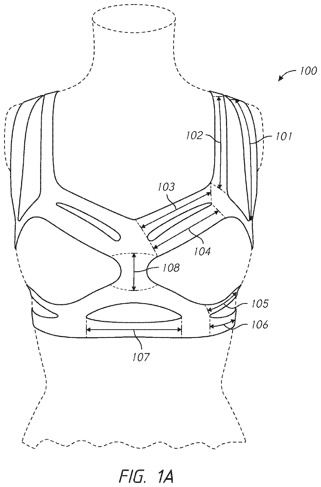 Pressure-distributing undergarment