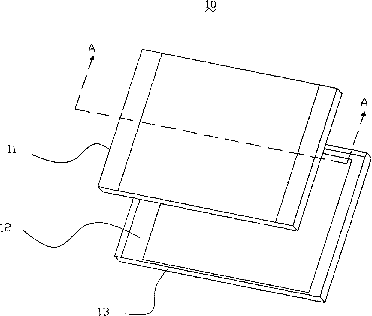 Adhesive tape and display device using same