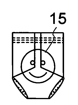 Folded disposable diaper having indicia that visually change or become visible when the diaper is unfolded