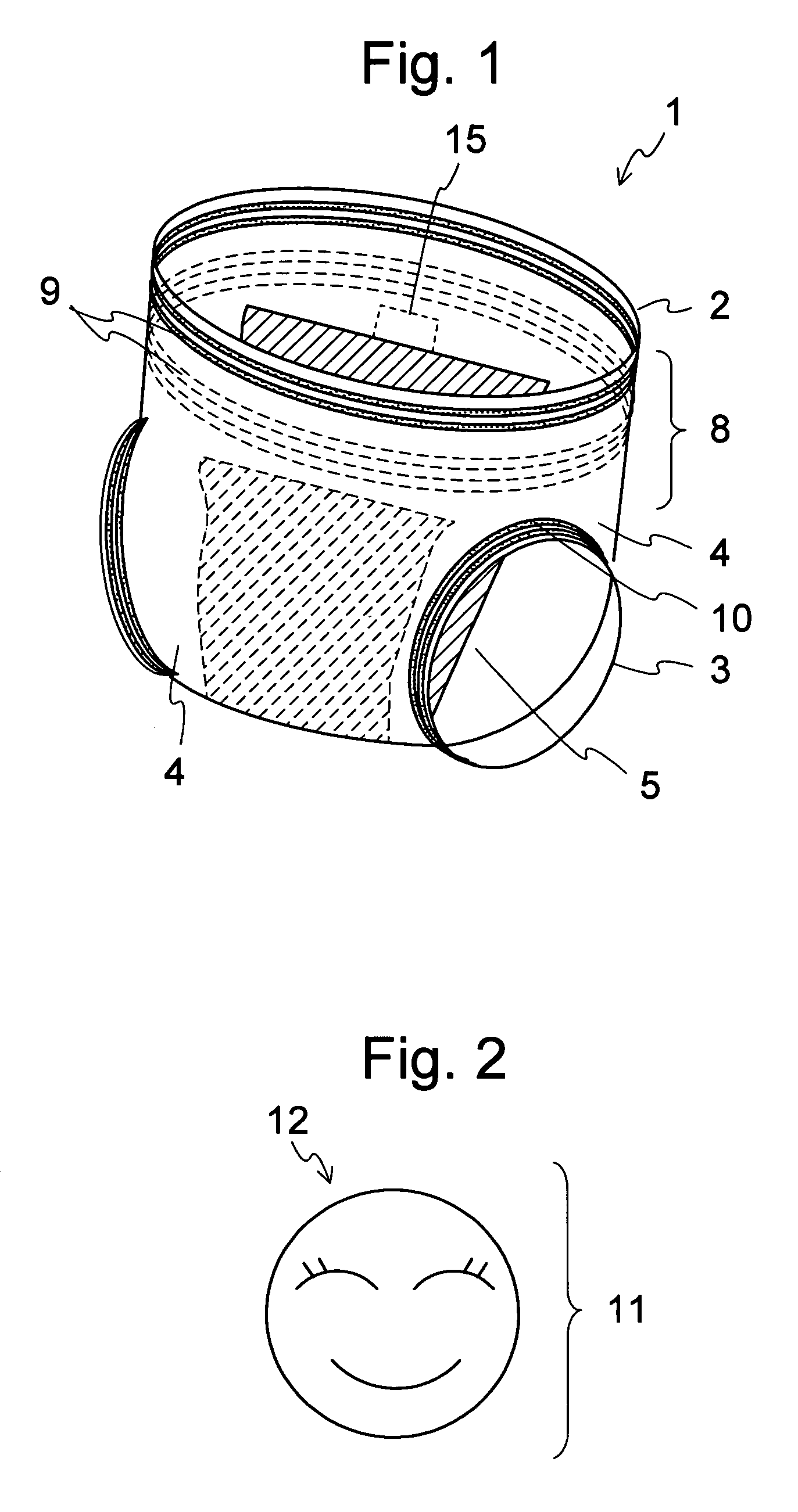 Folded disposable diaper having indicia that visually change or become visible when the diaper is unfolded