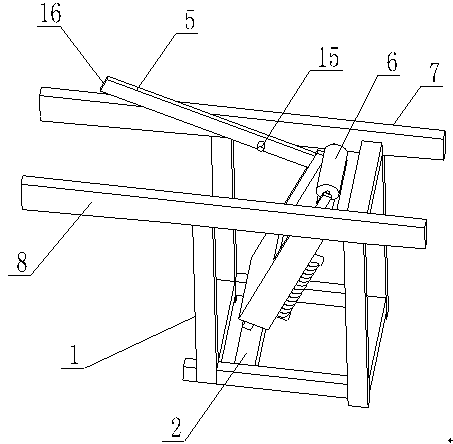 A kind of carton separating device and its application method on the conveyor belt