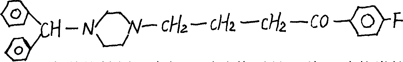 Process for preparing bis-phenyl fluorozine