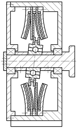 A Rotationally Excited Friction-Piezoelectric Composite Generator